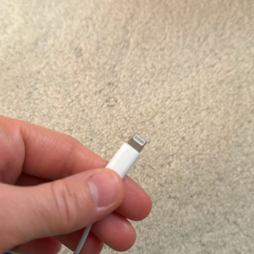 Apple Earbuds with lightening connection